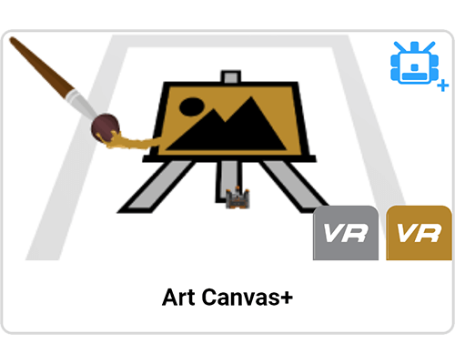 Image of the VEXcode VR Art Canvas+ Playground