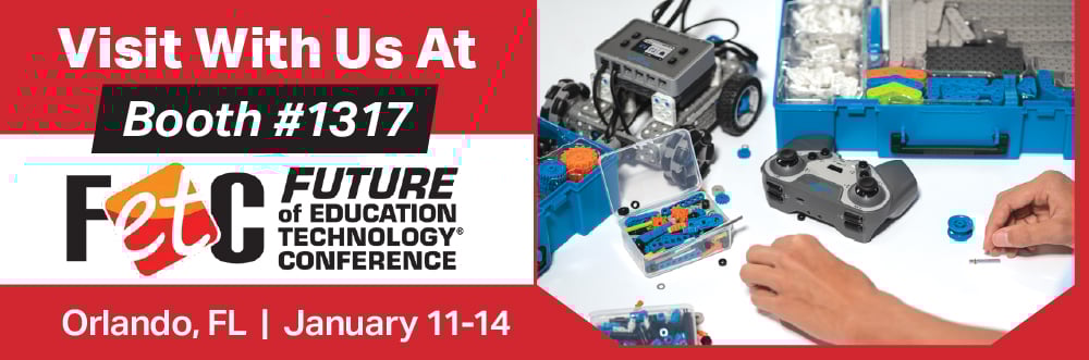 Visit with us at Booth #1317. FETC Future of Education Technology Conference. Orlando, FL. January 11-14.